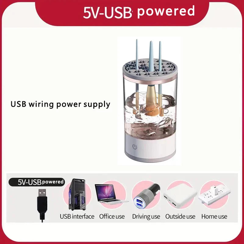 Rechargeable Makeup Brush CleanerAutomatic Brush Washer
